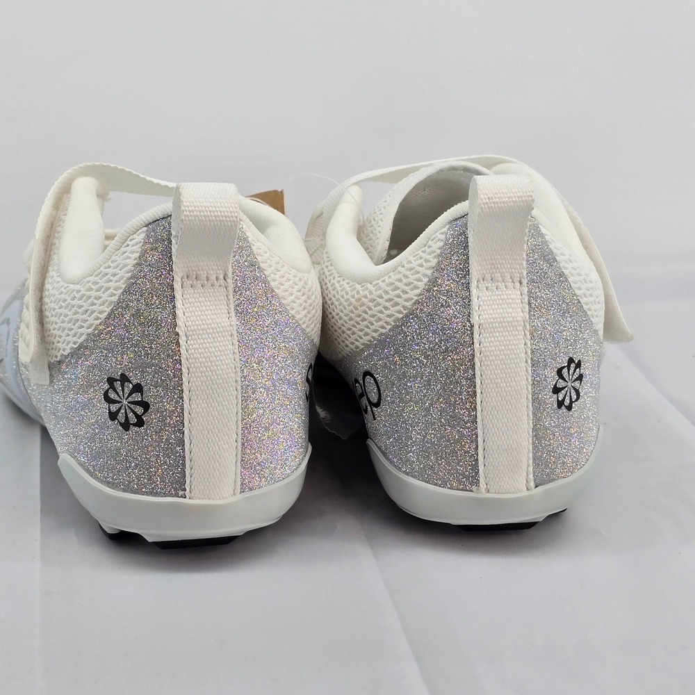 Nike SuperRep Cycle Shoes White Silver Black FZ2117-100 Womens 5 - Picture 5 of 7